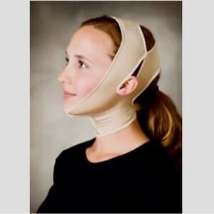 Canfield #96 Facial Plastics Surgical Jaw Bra Beige Post-Op Compression Garment